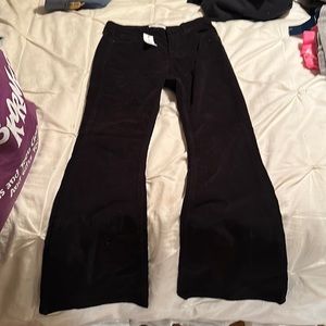 Top Shop Jamie Flare black Cords